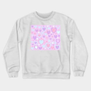 Unicorn Hearts Crewneck Sweatshirt